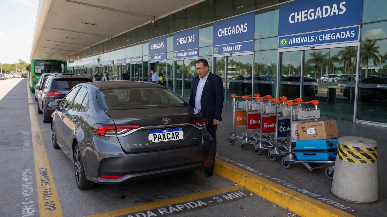 Receptivo em hotel e aeroporto com motorista PaxCar